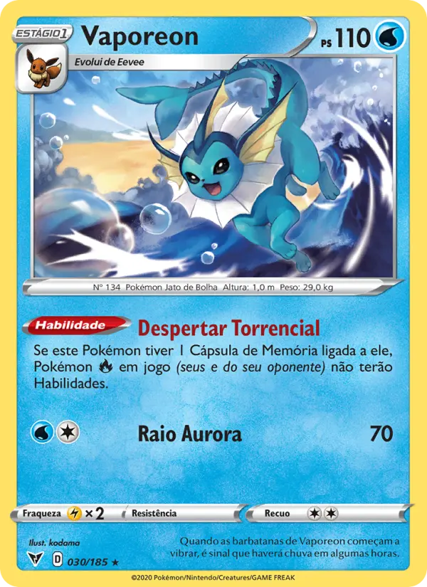Vaporeon 30/185