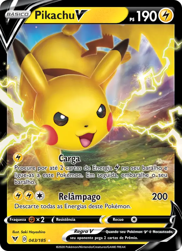 Pikachu V 43/185