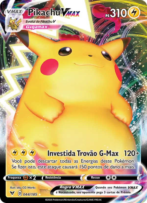 Pikachu VMAX 44/185
