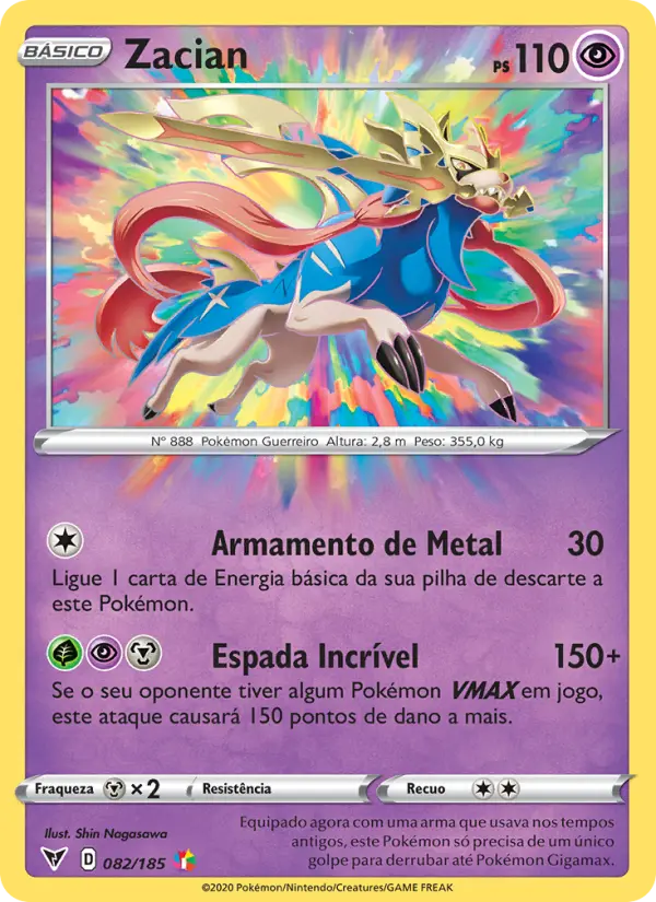 Zacian 82/185