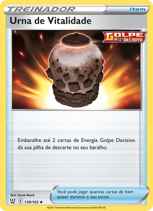 Urna de Vitalidade 139/163