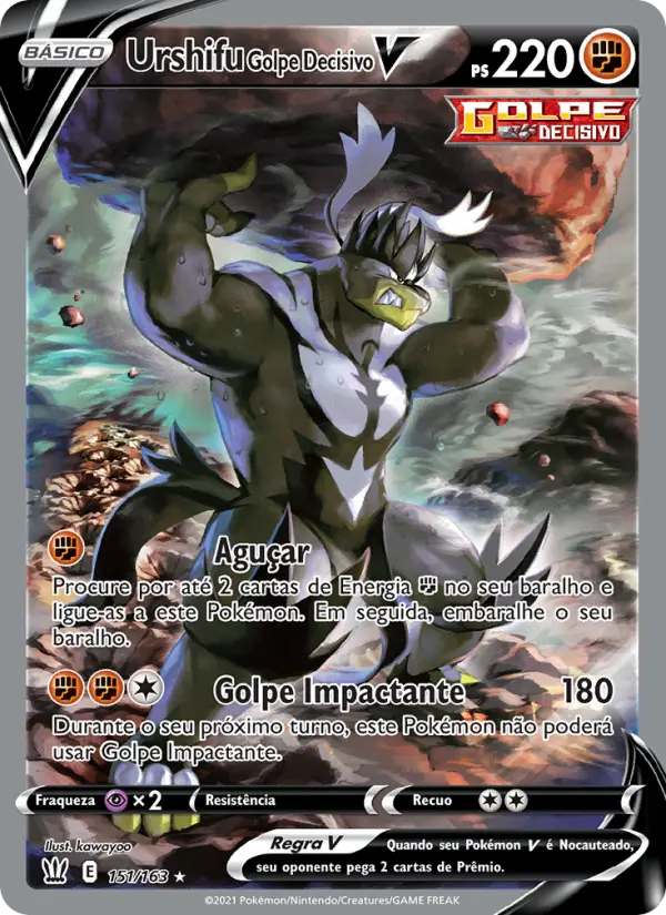 Urshifu Golpe Decisivo V 151/163