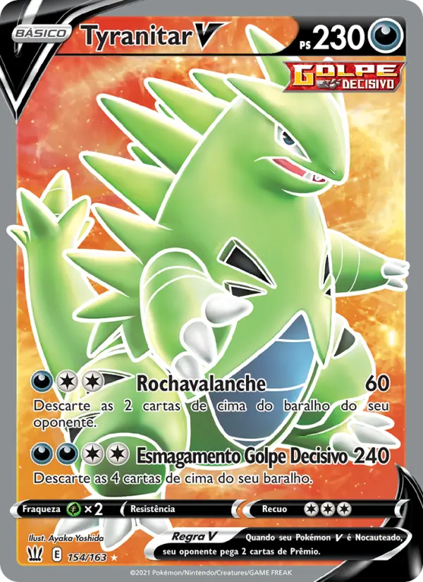 Tyranitar V 154/163