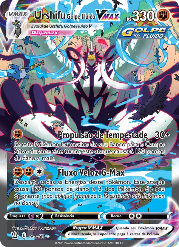 Urshifu Golpe Fluido VMAX 170/163