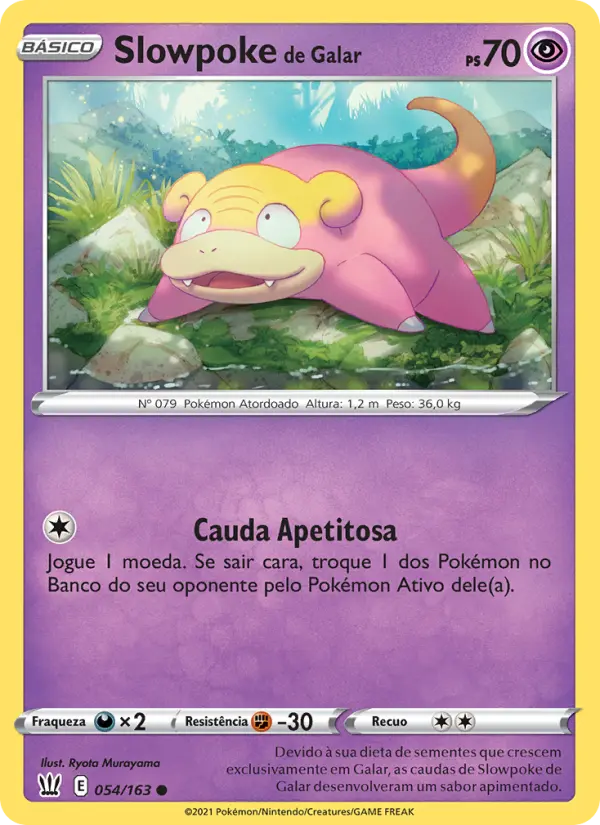 Slowpoke de Galar 54/163