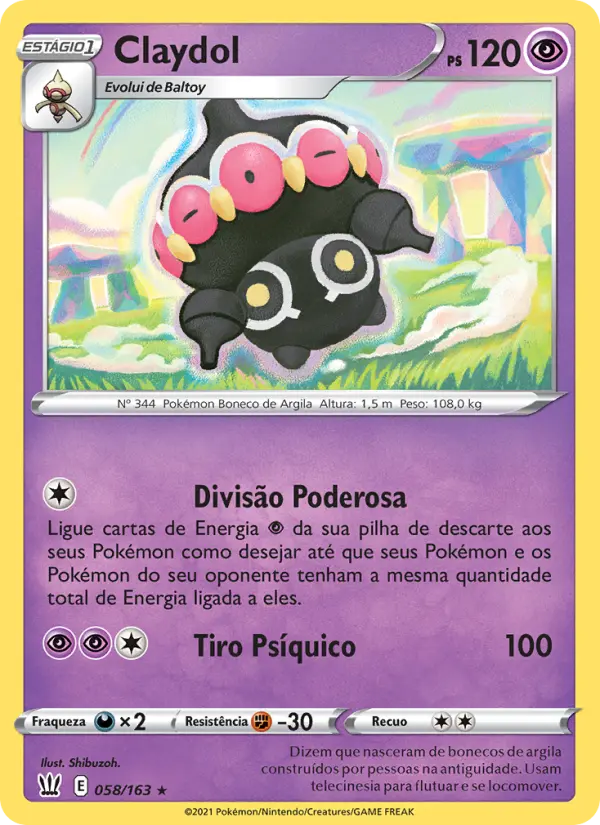 Claydol 58/163
