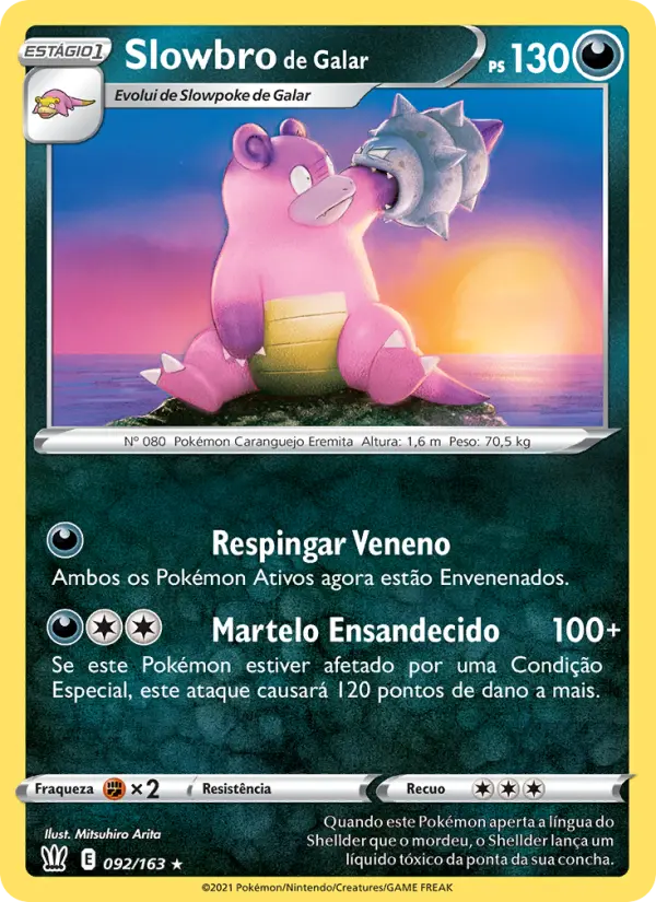 Slowbro de Galar 92/163