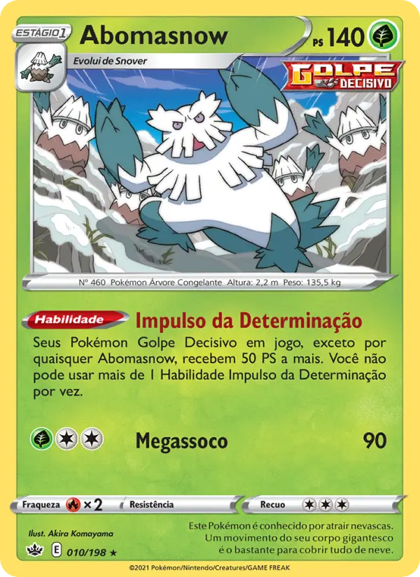 Abomasnow 10/198