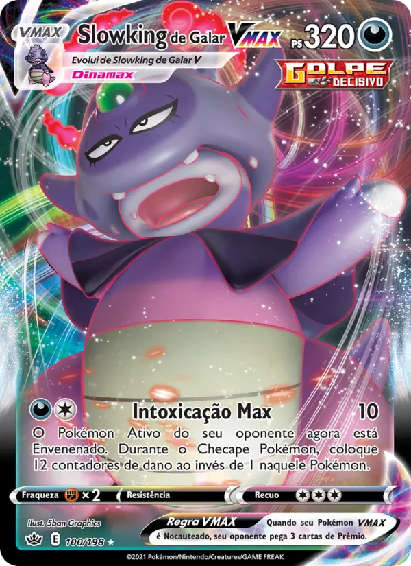 Slowking de Galar VMAX 100/198