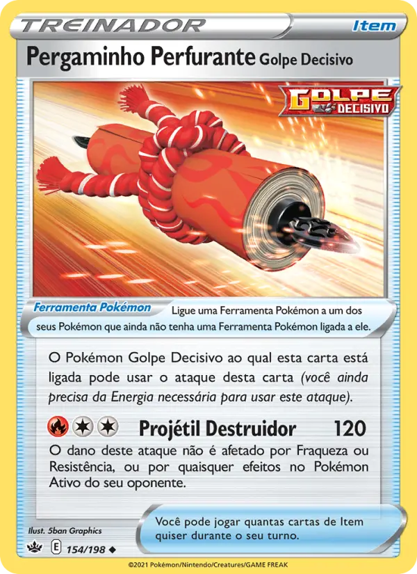 Pergaminho Perfurante Golpe Decisivo 154/198