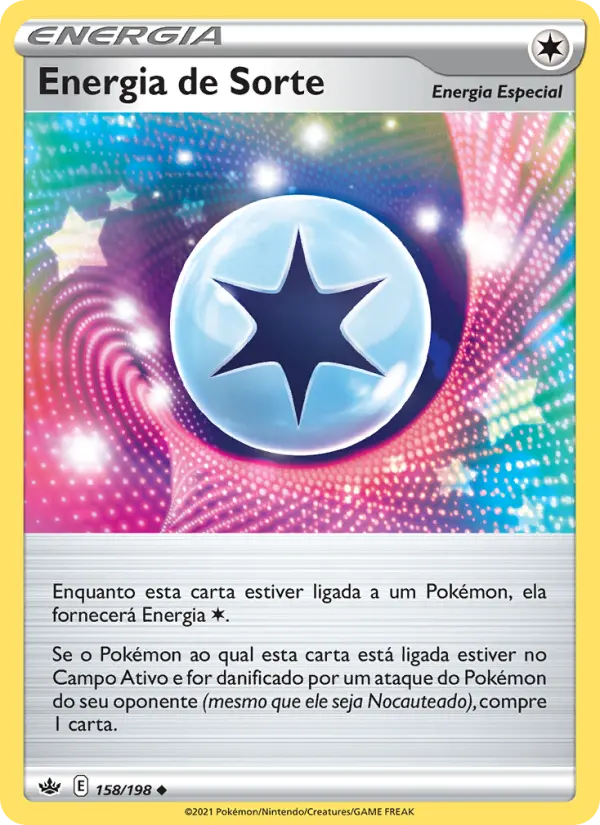 Energia de Sorte 158/198