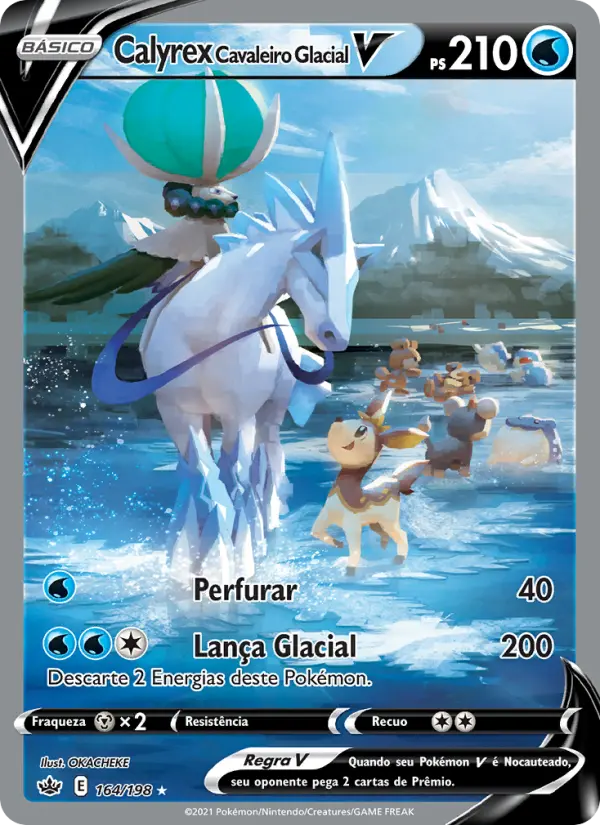 Calyrex Cavaleiro Glacial V 164/198
