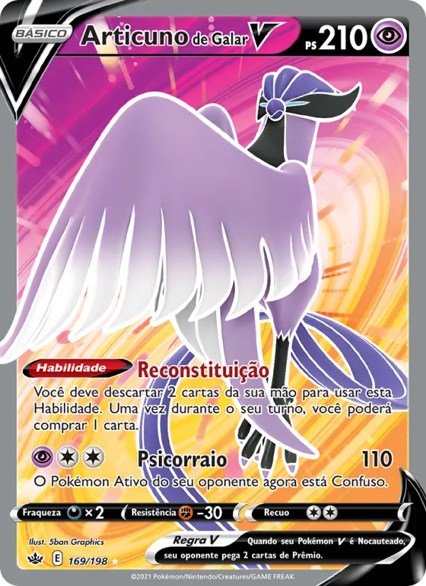 Articuno de Galar V 169/198