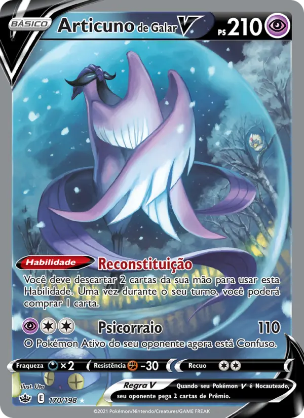 Articuno de Galar V 170/198