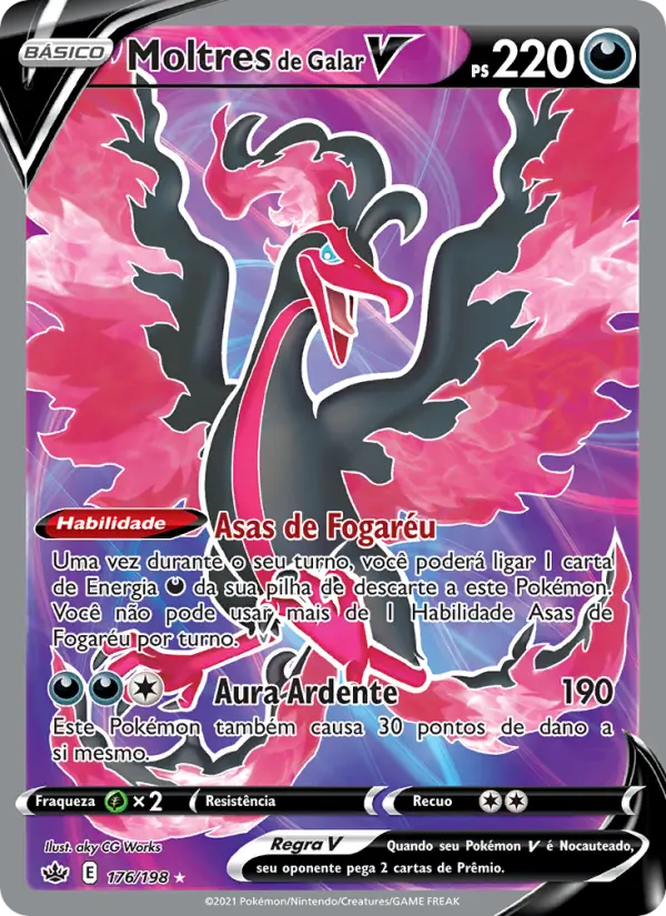 Moltres de Galar V 176/198