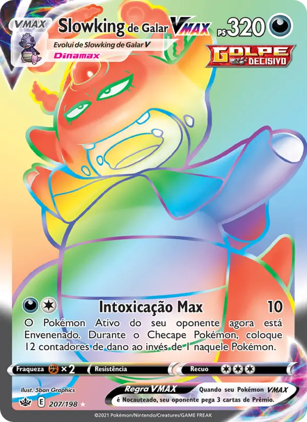Slowking de Galar VMAX 207/198