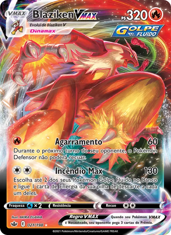 Blaziken VMAX 21/198