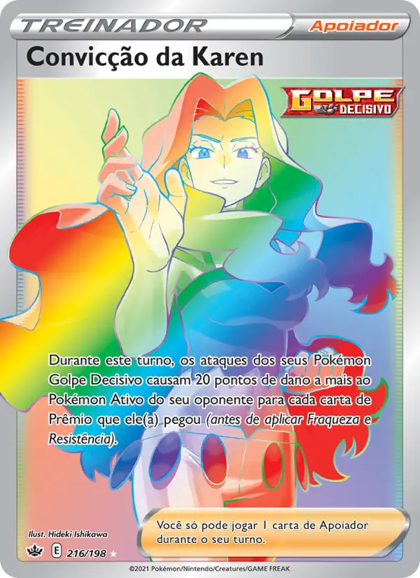 Convicção da Karen 216/198