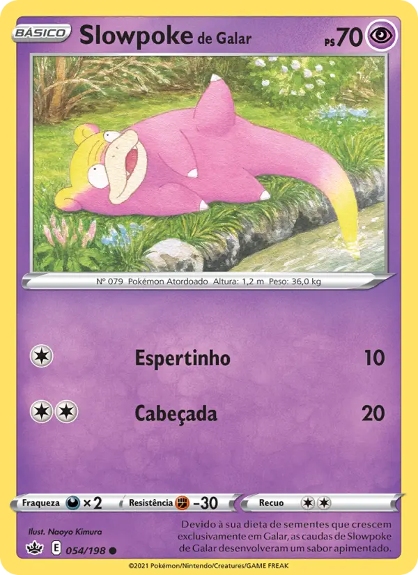 Slowpoke de Galar 54/198