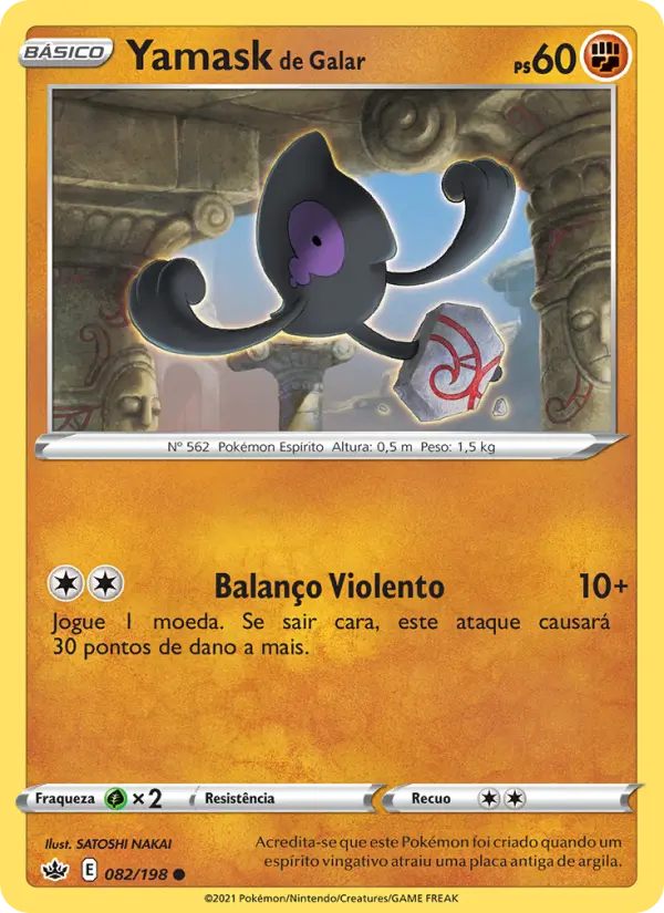 Yamask de Galar 82/198