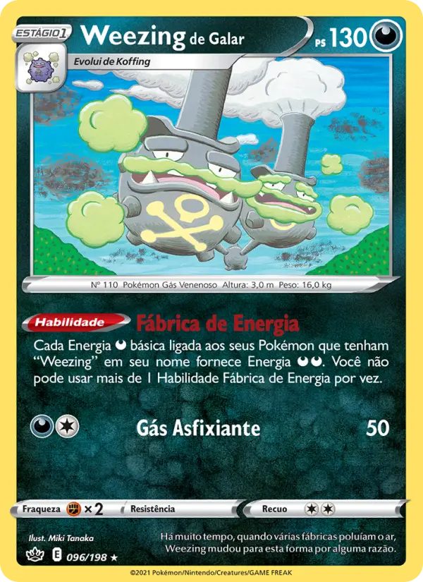 Weezing de Galar 96/198