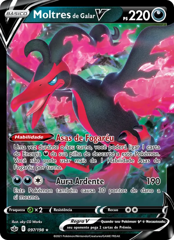 Moltres de Galar V 97/198