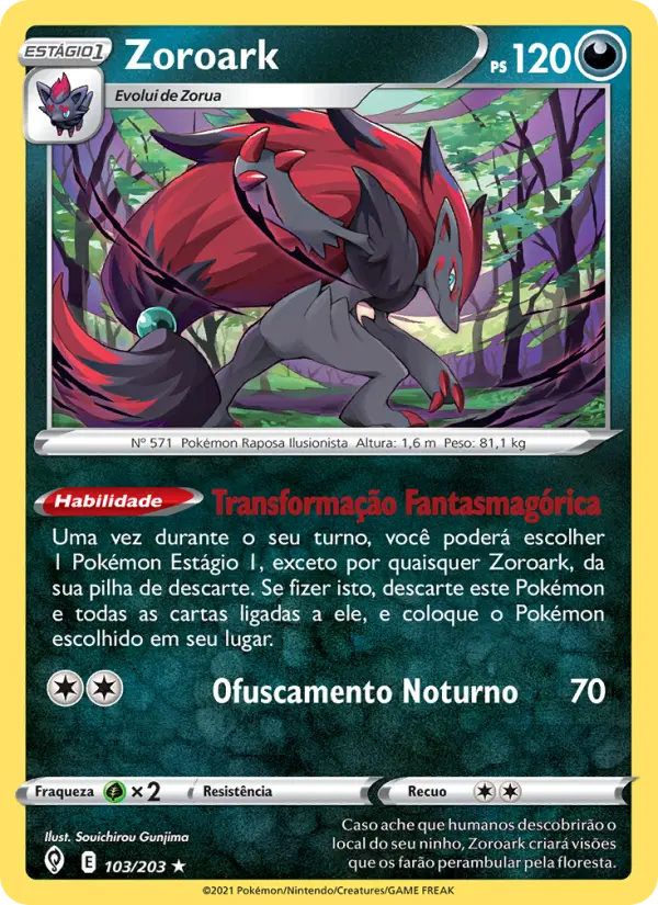 Zoroark 103/203