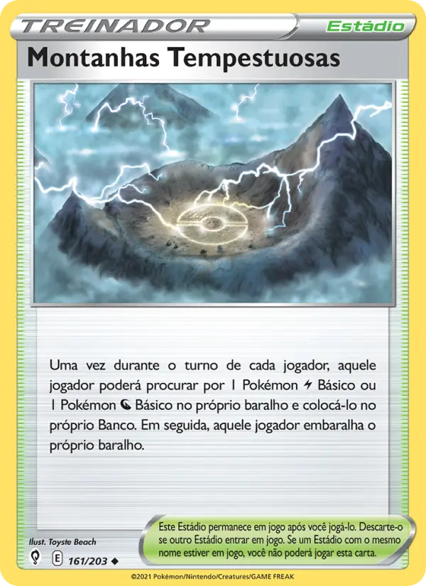 Montanhas Tempestuosas 161/203