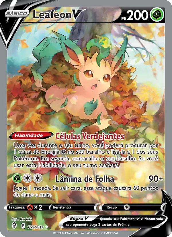 Leafeon V 167/203