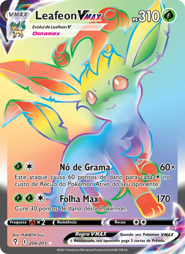 Leafeon VMAX 204/203
