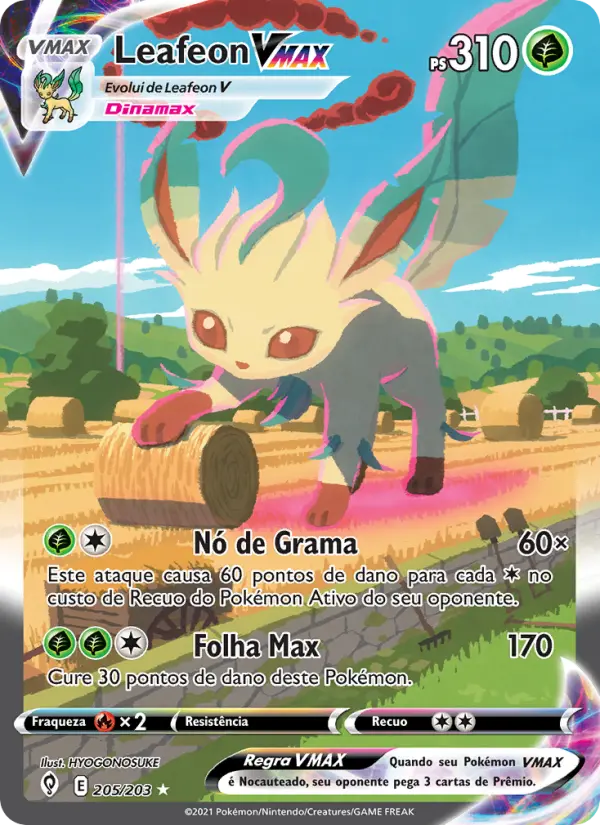 Leafeon VMAX 205/203