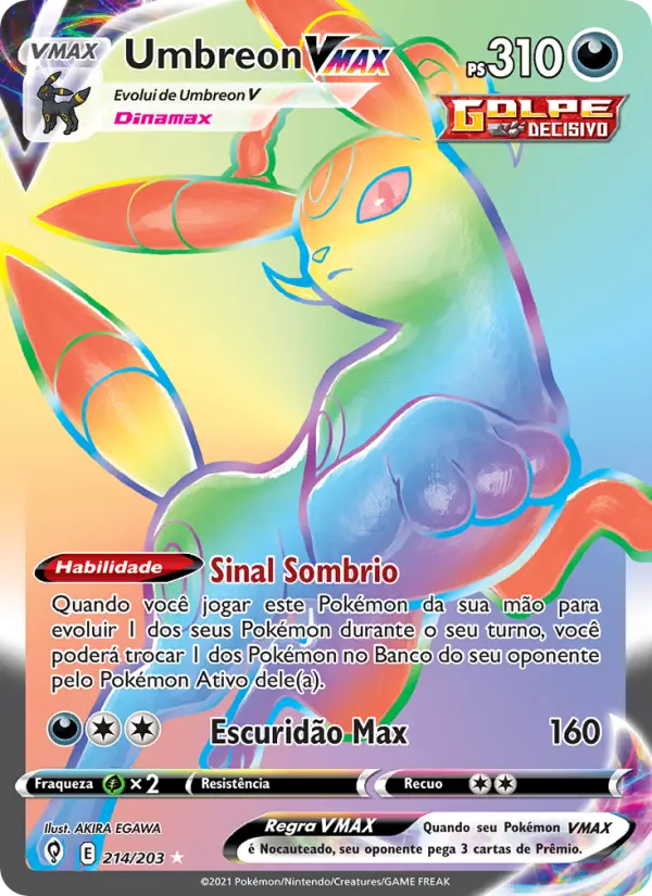 Umbreon VMAX 214/203