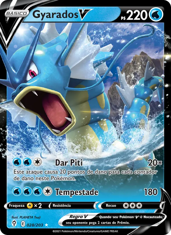 Gyarados V 28/203