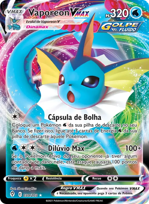 Vaporeon VMAX 30/203