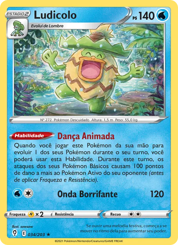 Ludicolo 34/203