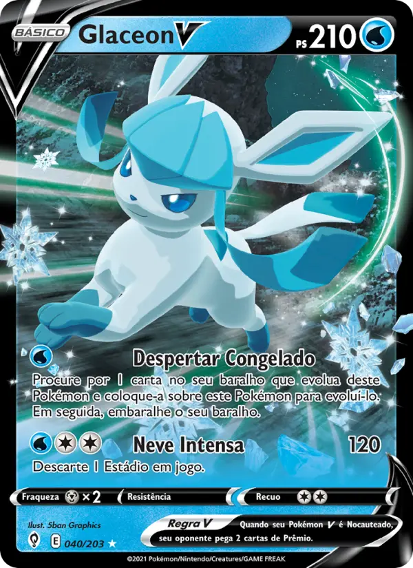 Glaceon V 40/203