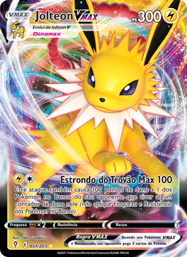 Jolteon VMAX 51/203