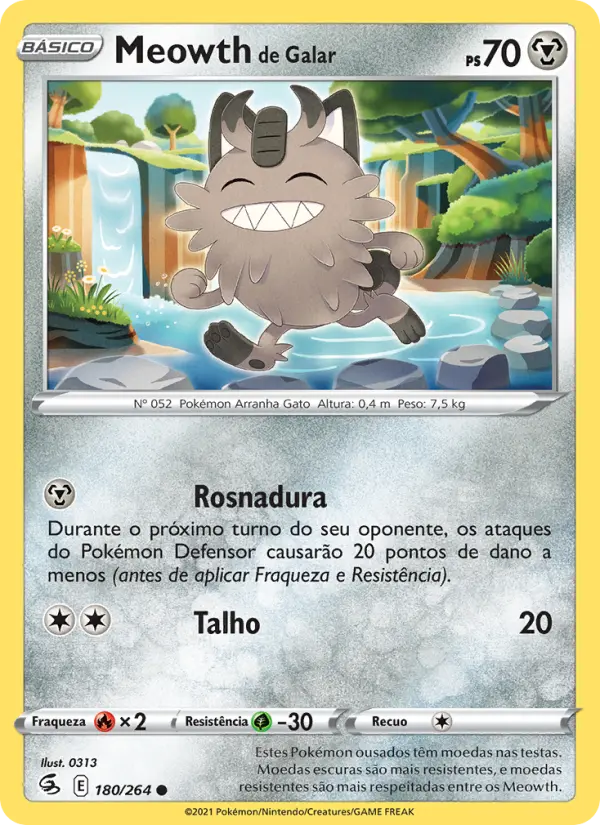 Meowth de Galar 180/264