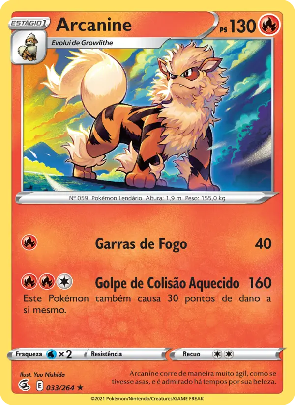 Arcanine 33/264