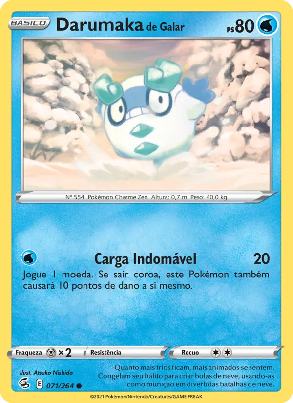 Darumaka de Galar 71/264