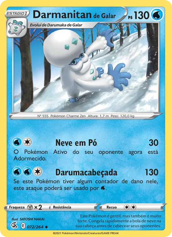 Darmanitan de Galar 72/264