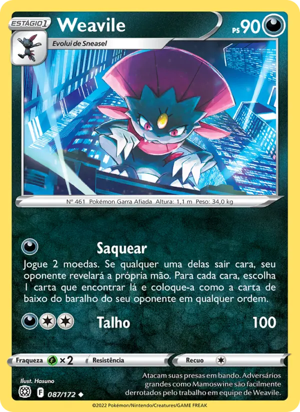 Weavile 087/172