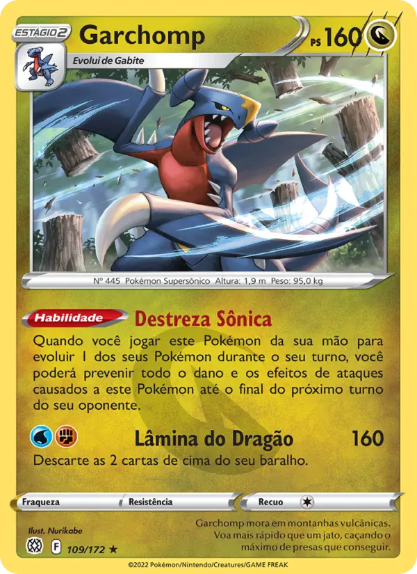Garchomp 109/172