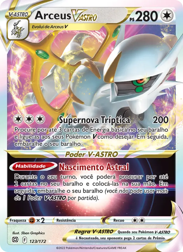 Arceus V-ASTRO 123/172