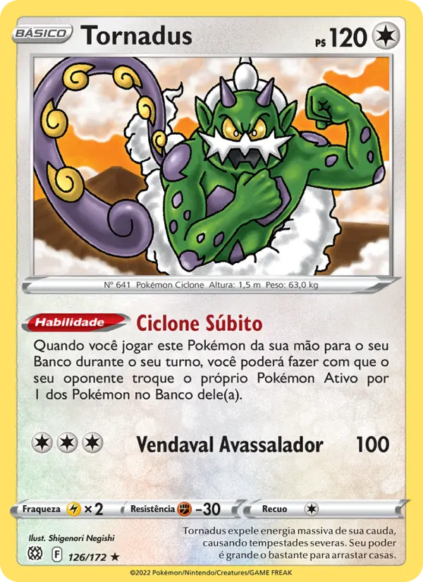 Tornadus 126/172