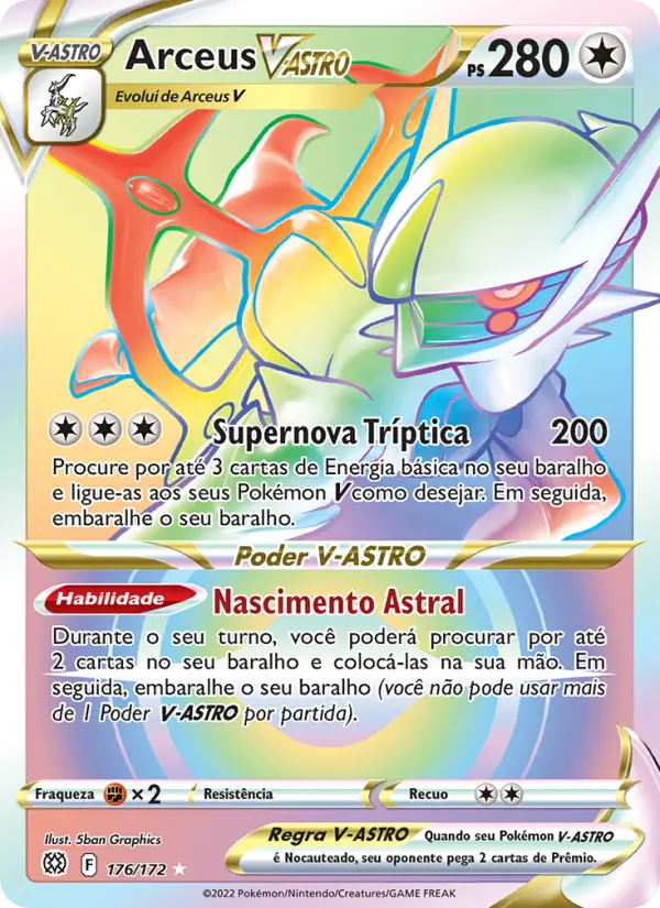 Arceus V-ASTRO 176/172