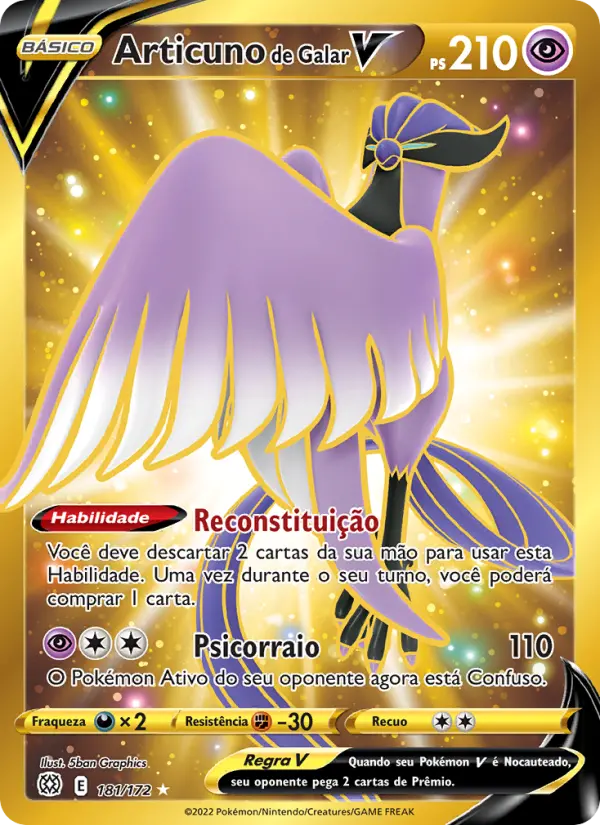 Articuno de Galar V 181/172