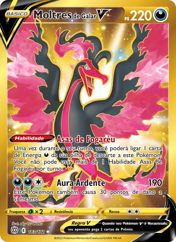 Moltres de Galar V 183/172