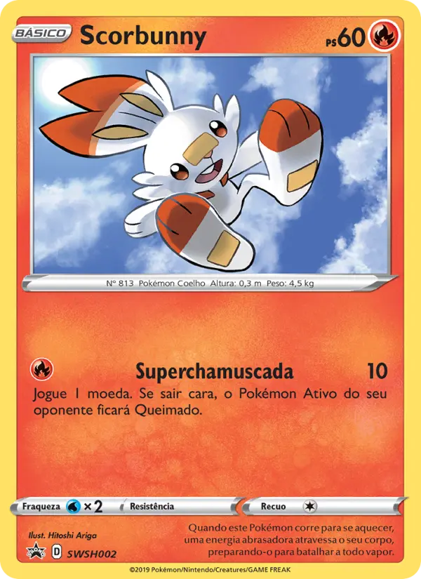 Scorbunny SWSH002/307