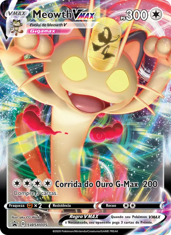 Meowth VMAX SWSH005/307